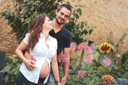 photographie amoureux couple grossesse