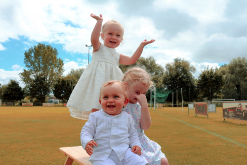 photographie groupe enfant bapteme