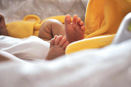 photographie pied enfant