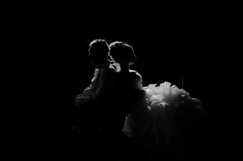 photographie soiree couple noir et blanc