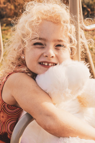 portrait enfant couleur sepia