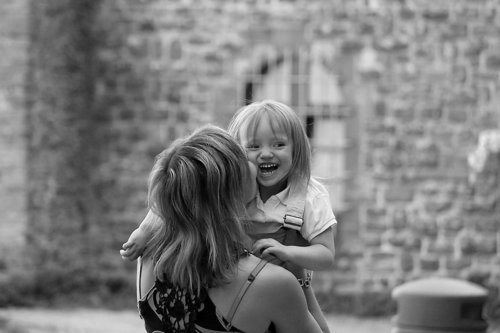 portrait enfant mere fille