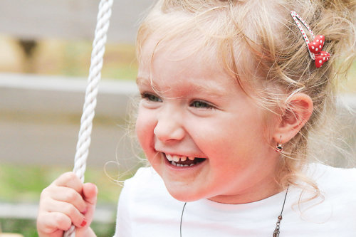 portrait enfant sourire