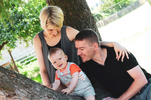 portrait famille enfant nature